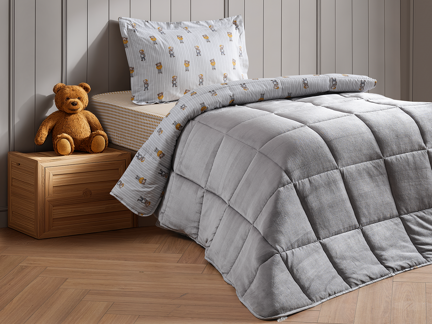 Teddy Next Comforter Uyku Seti