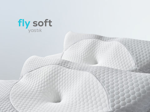 Visco Fly Soft Yastık 64x28x12,5 cm