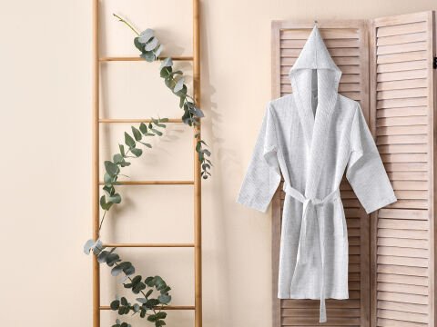Ayla Bornoz L/ XL - 120 cm - Beyaz