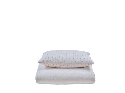Boho Chic Spring Easy Cotton Ravel nevresim Takımı Tek Kişilik - Krem